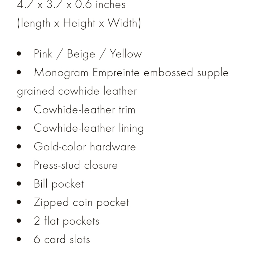 Louis Vuitton wallet